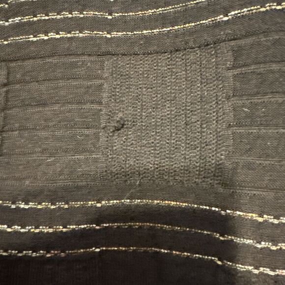 Massoti Brown Pullover Sweater Gold Thread Made in Italy Merino Wool/Acrylic - Picture 12 of 12